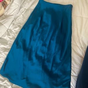 Nasty Gal Midi Satin Skirt